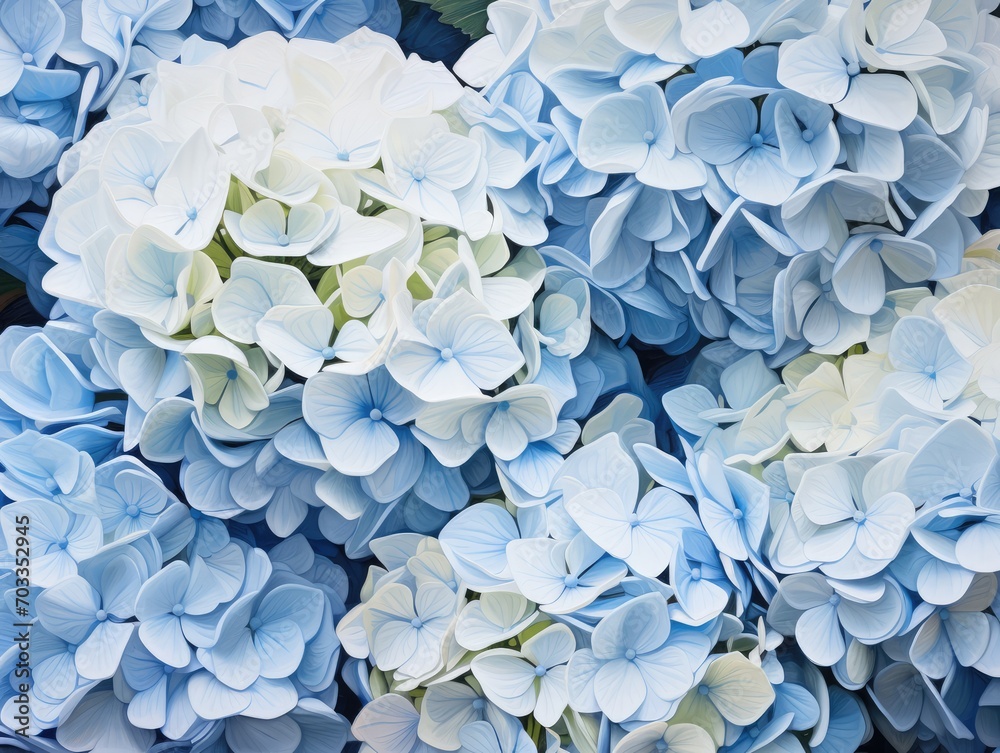 blue hydrangea flower blue hydrangea flower