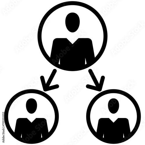 Delegation icon