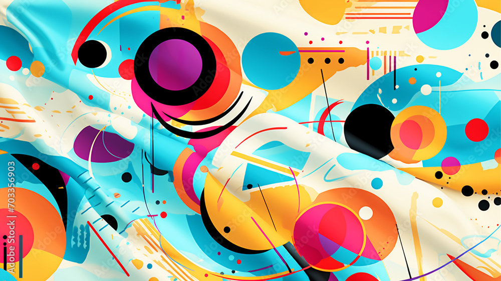Fabric with beautiful colorful patterns. Fabric with beautiful colorful patterns.