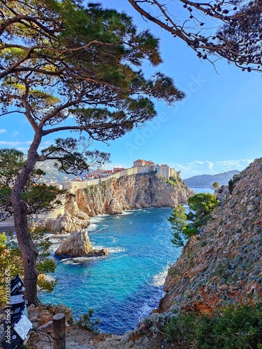view of the old town of Dubrovnik