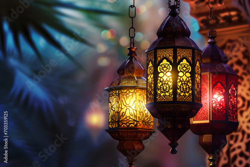 ramadan Kareem, Ramadan crescent moon, Eid Mubarak Islamic festival social media banner and Eid Mubarak Post Template, islam 