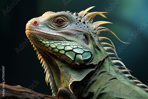 Green Iguana © Queensof