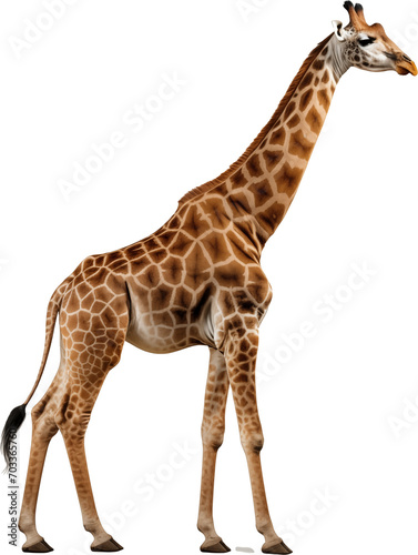 A Majestic Giraffe Portrait