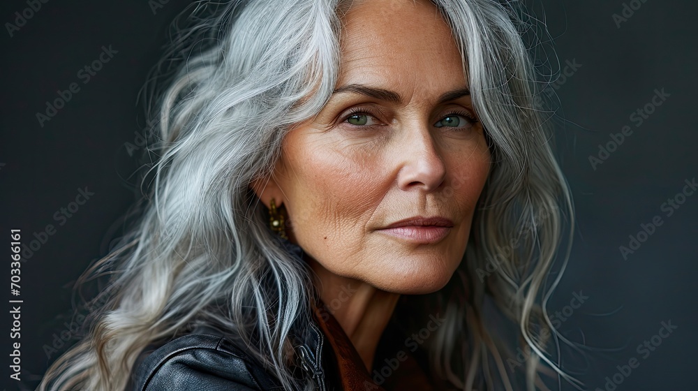 Middle Age Woman Grey Hair Wearing, Background HD For Designer Middle Age Woman Grey Hair Wearing, Background HD For Designer