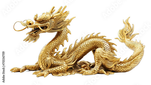 Chinese Gold Dragon © Hungarian