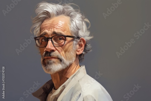 portrait of old man