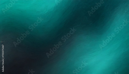 black dark light jade petrol teal cyan sea blue green abstract wave wavy line background ombre gradient blue atoll color noise grain rough grungy matte shimmer metallic electric template design photo