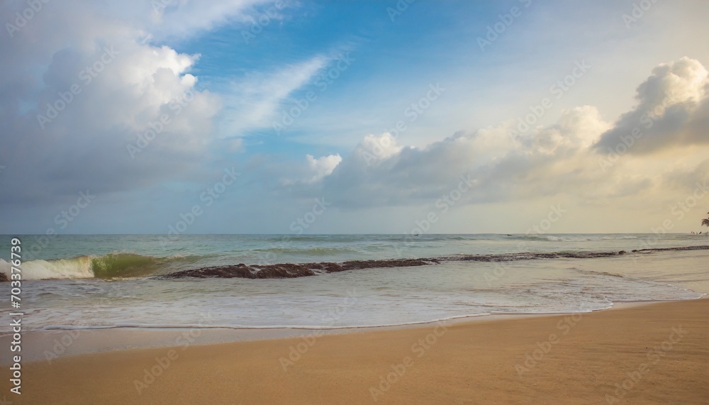 beach wave tropic beach sand cloud sky vocation