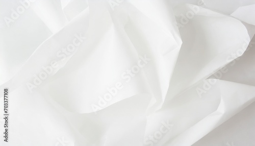 white paper with folds as a background photo