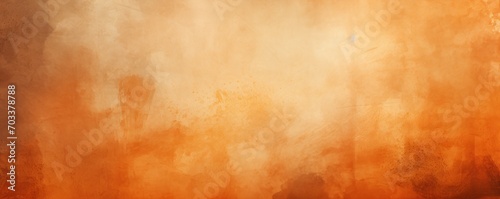 Faded orange texture background banner design photo