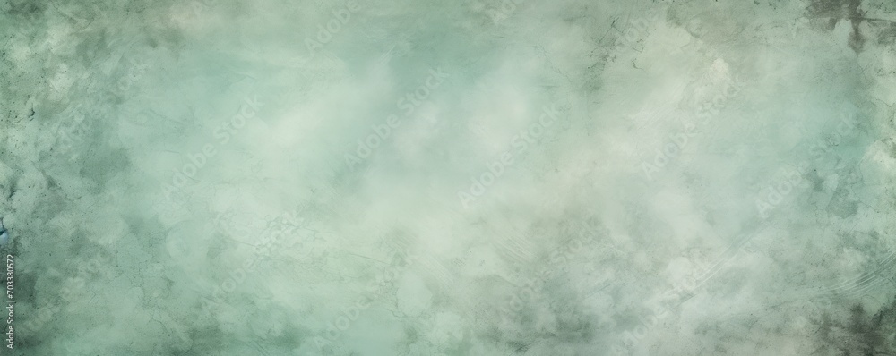 Faded mint texture background banner design