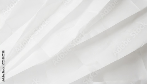 white paper with folds as a background