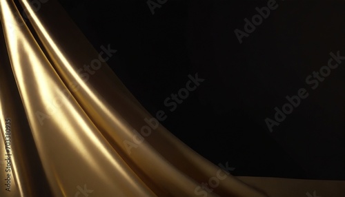 luxury gold cloth background 3d render