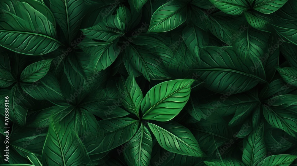 a bunch of green leaves that are on top of a bed of other green leaves that are on top of a bed of green leaves. a bunch of green leaves that are on top of a bed of other green leaves that are on top of a bed of green leaves.
