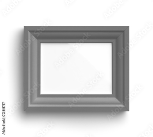 Grey Picture Frame with Glass