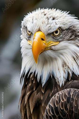 Eagle's Eye - A bald eagle in the heart of the wilderness