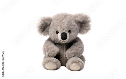 Untouched Picture Highlighting the Whimsical Beauty of a Stuffed Toy on a Pristine Isolated on Transparent Background PNG. © Haider
