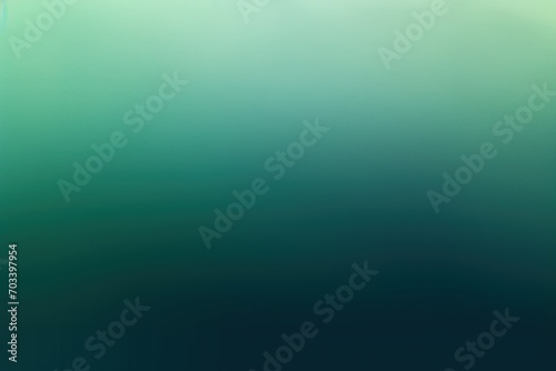 Dark green blue glowing grainy gradient background 