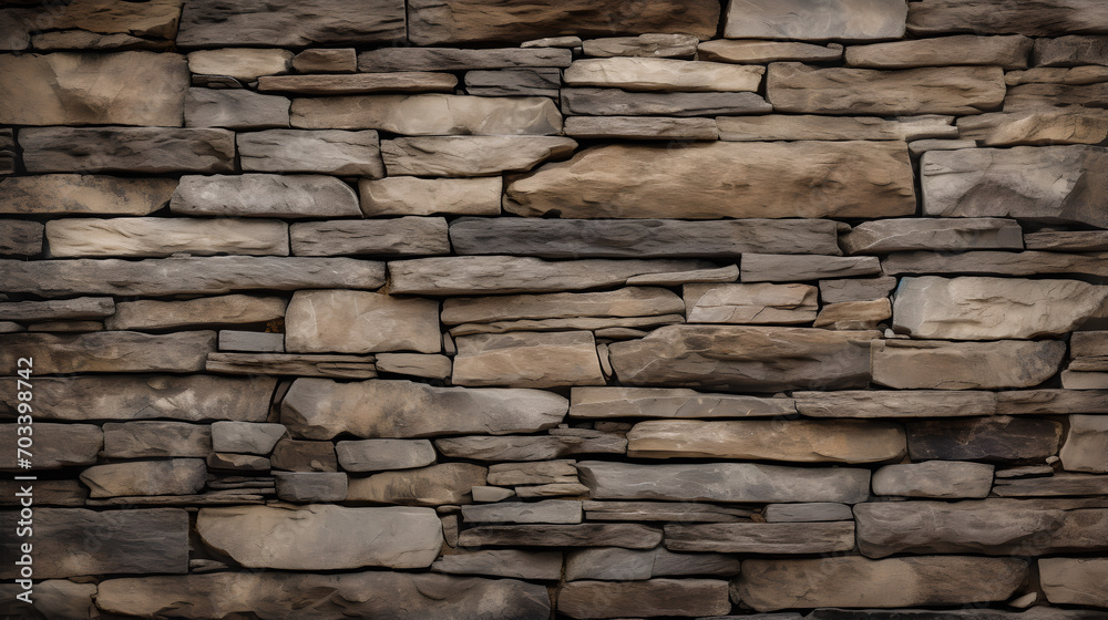 wallpaper - background of natural rustic stone wall