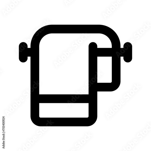 towel line icon