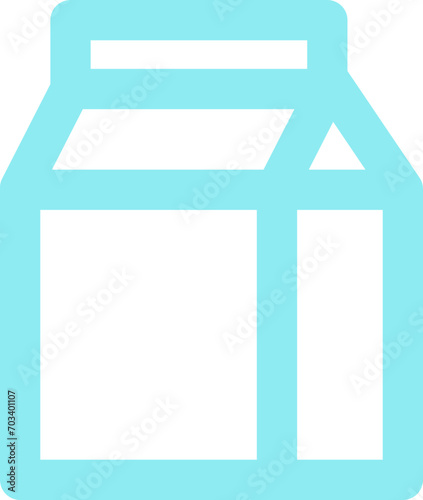 Milk pack icon
