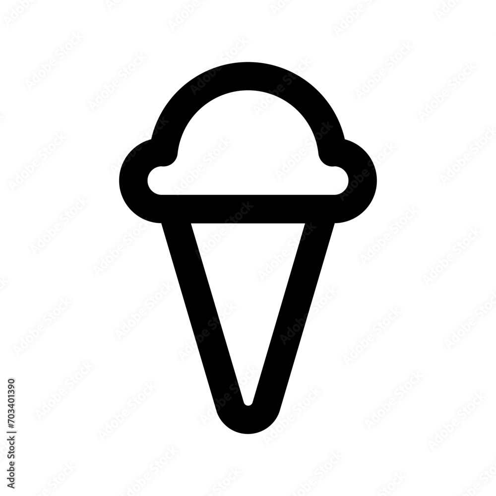 ice cream line icon ice cream line icon