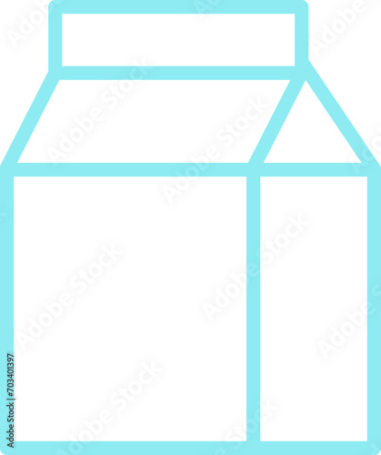 Milk pack icon
