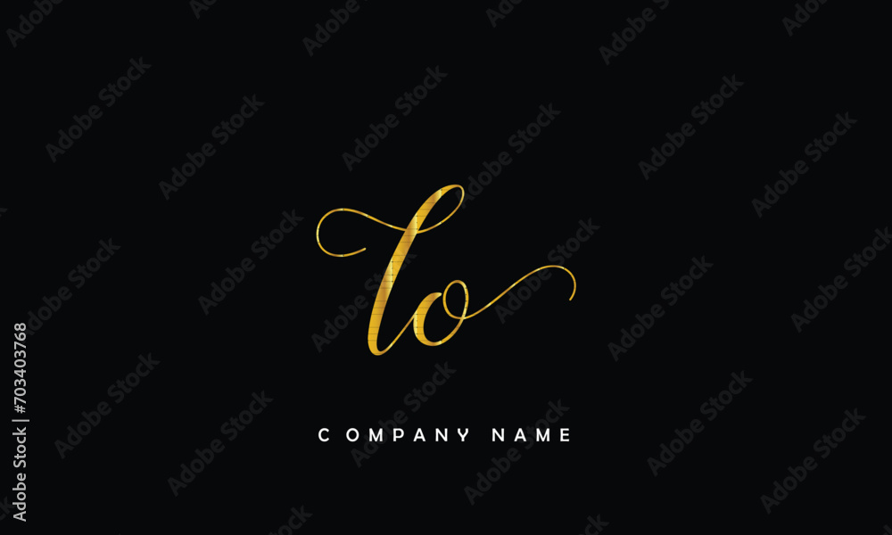 LO, OL, L, O Abstract Letters Logo Monogram LO, OL, L, O Abstract Letters Logo Monogram