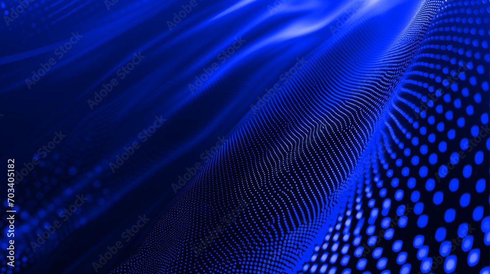 Dark blue color background with dot pattern, light reflection. Dark blue color background with dot pattern, light reflection.