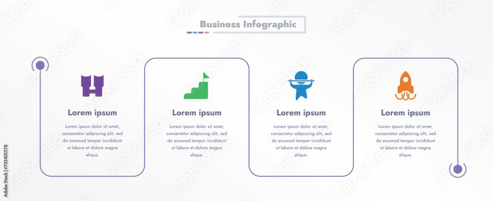 This infographic image features a modern and minimalistic design that illustrates an information process or sequence of events in a business. For presentations, websites or brochures. This infographic image features a modern and minimalistic design that illustrates an information process or sequence of events in a business. For presentations, websites or brochures.