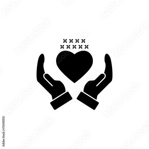 love concept line icon. Simple element illustration. love concept outline symbol design.