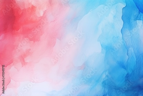 Abstract watercolor paint background by turquoise and indigo with liquid fluid texture for background © Celina