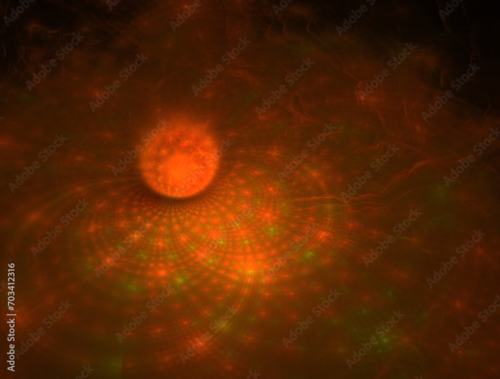 Fototapeta premium Imaginatory fractal abstract background Image