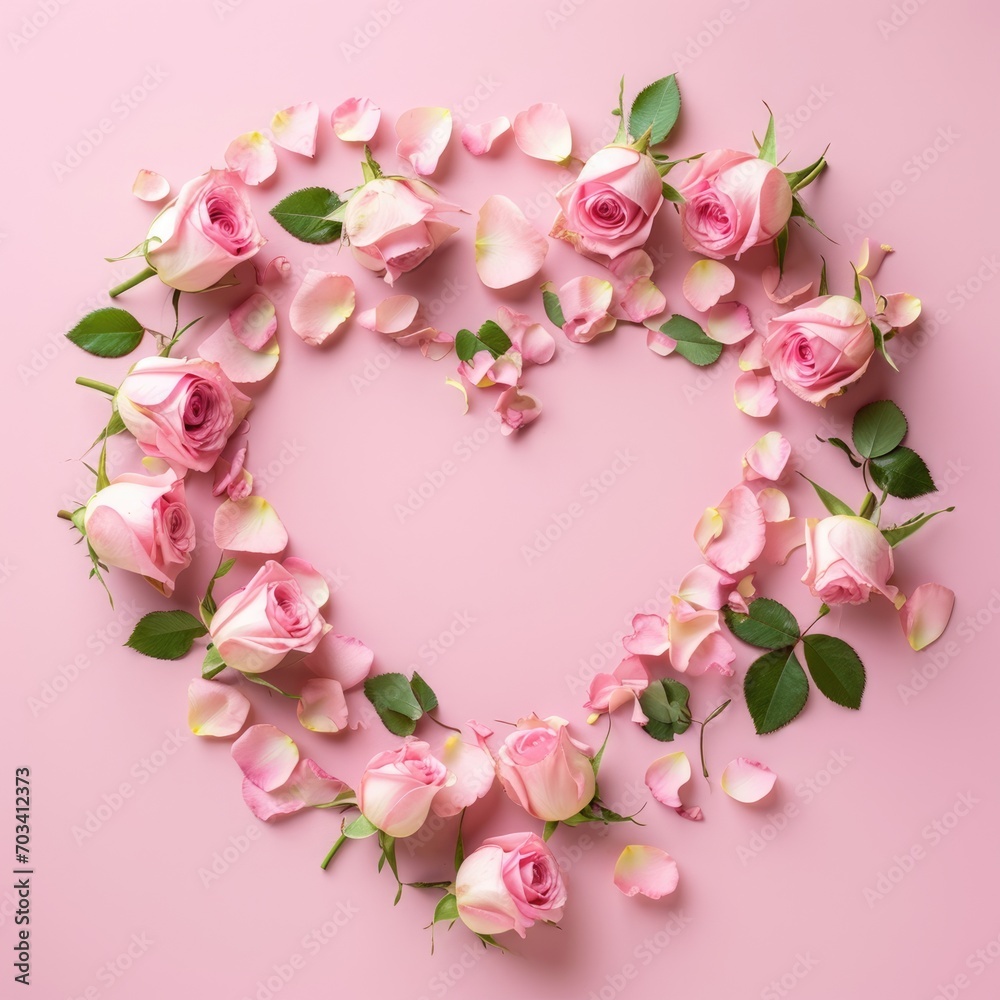 Beautiful flowers Valentine's Day. Romantic background with flowers for birthday, wedding. Spring background with flowers