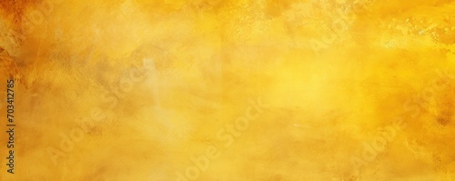 Amber Yellow background on cement floor texture 