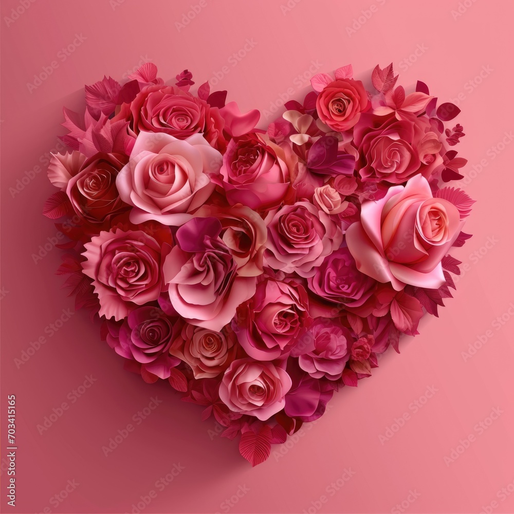 Romantic background. Beautiful flowers Valentine's Day. Romantic background with flowers for birthday, wedding. Spring background with flowers