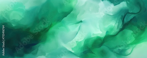 Abstract watercolor paint background by magenta and forest green with liquid fluid texture for background, banner 