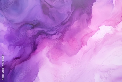 Abstract watercolor paint background by dark khaki and medium violet with liquid fluid texture for background, banner  photo