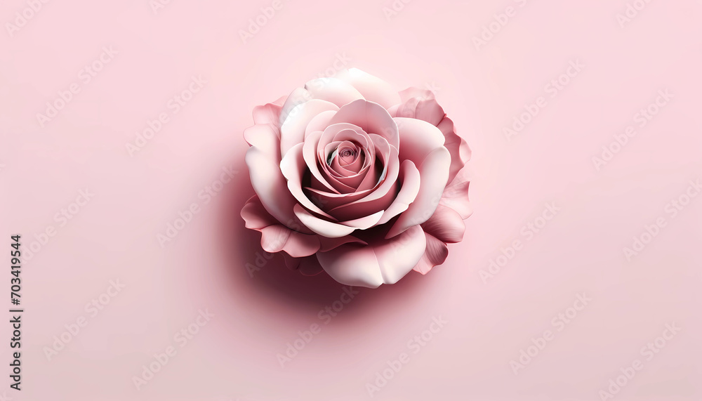 pink rose on a pink background pink rose on a pink background