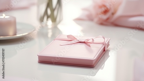 pink gift box