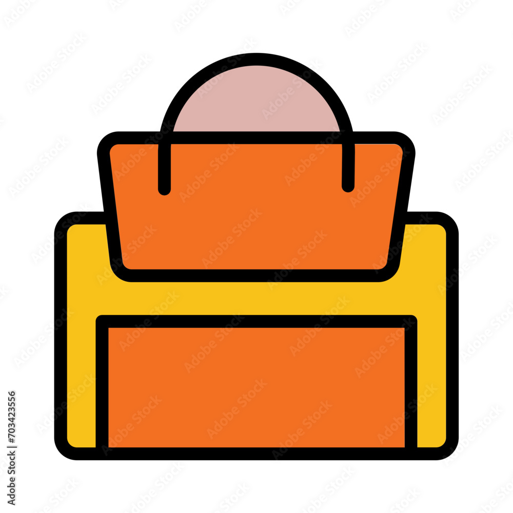 Bag Fashion Lady Filled Outline Icon Bag Fashion Lady Filled Outline Icon