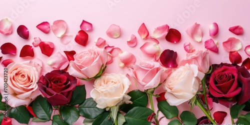 Beautiful flowers Valentine s Day. Romantic background with flowers for birthday  wedding. Spring background with flowers
