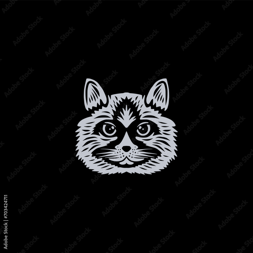 cat face 03 siluet vector png svg cat face 03 siluet vector png svg