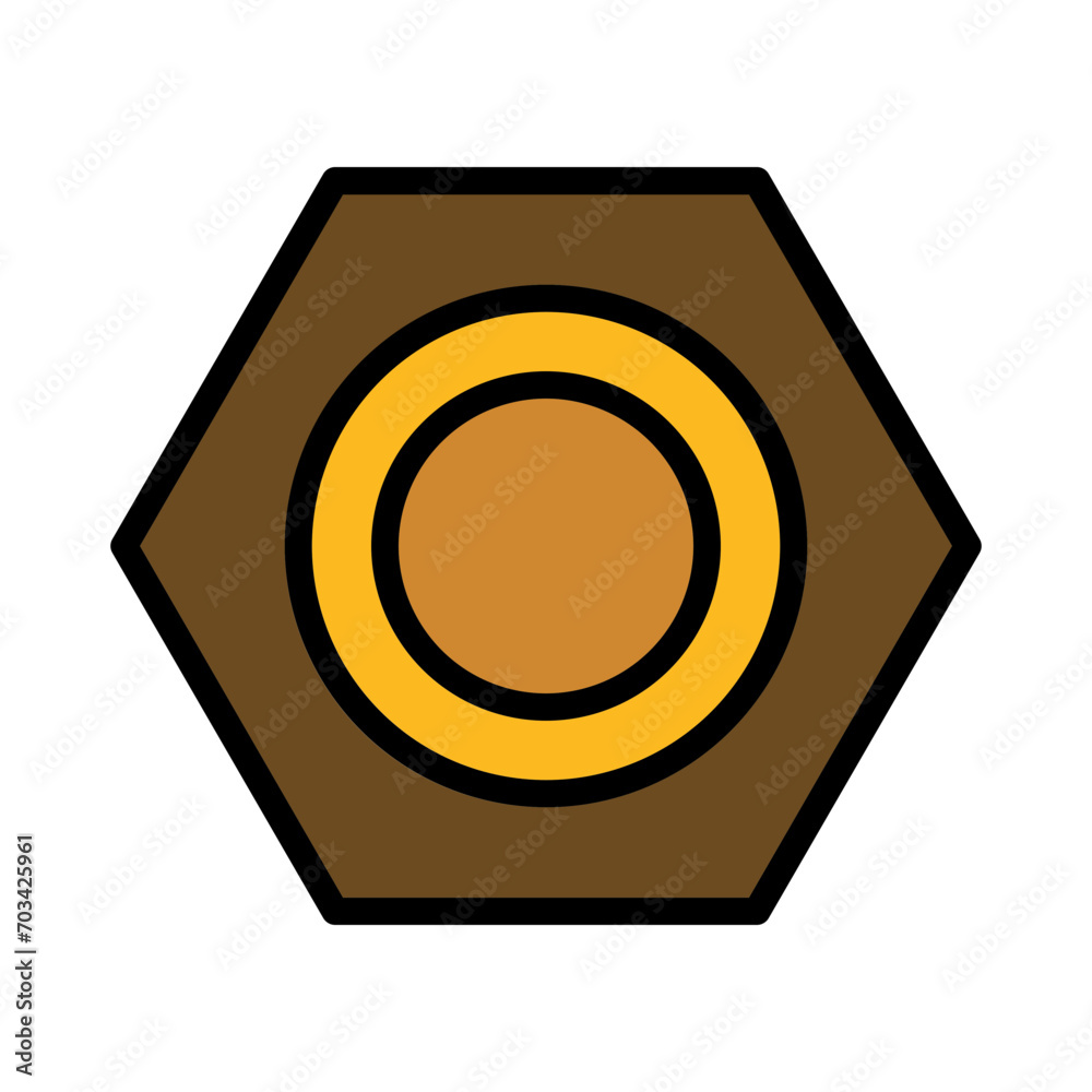 User Option Setting Filled Outline Icon User Option Setting Filled Outline Icon