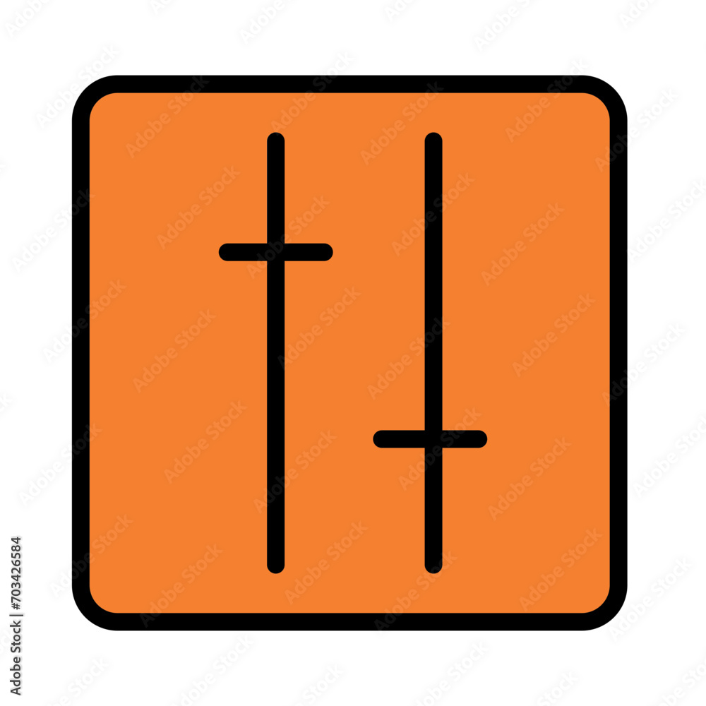 App Control Essential Filled Outline Icon App Control Essential Filled Outline Icon