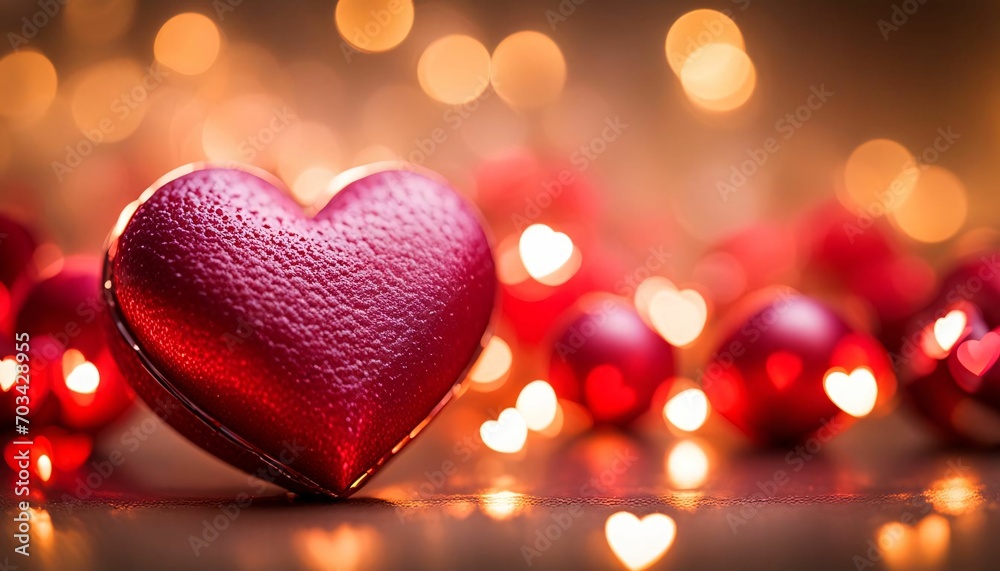 Valentine's Day-themed, Feeling the love in the air with all the pink and red decorations, heart-shaped decorations, gorgeous rose decoration, romantic feelings, generative Ai Valentine's Day-themed, Feeling the love in the air with all the pink and red decorations, heart-shaped decorations, gorgeous rose decoration, romantic feelings, generative Ai