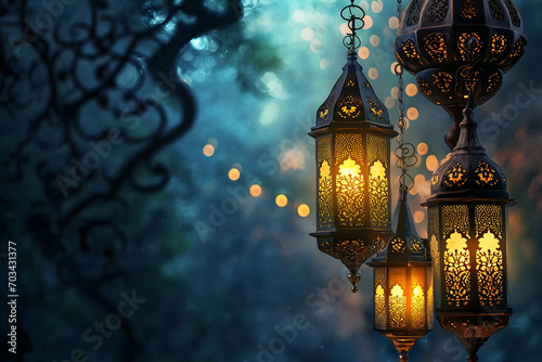 ramadan Kareem, Ramadan crescent moon, Eid Mubarak Islamic festival social media banner and Eid Mubarak Post Template, islam 