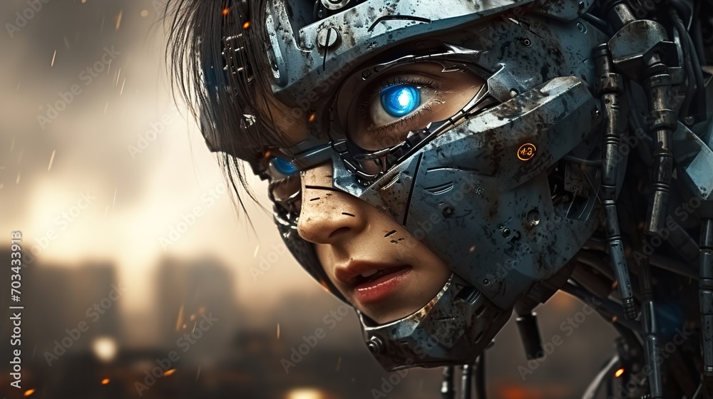 Fototapeta premium portrait of a person