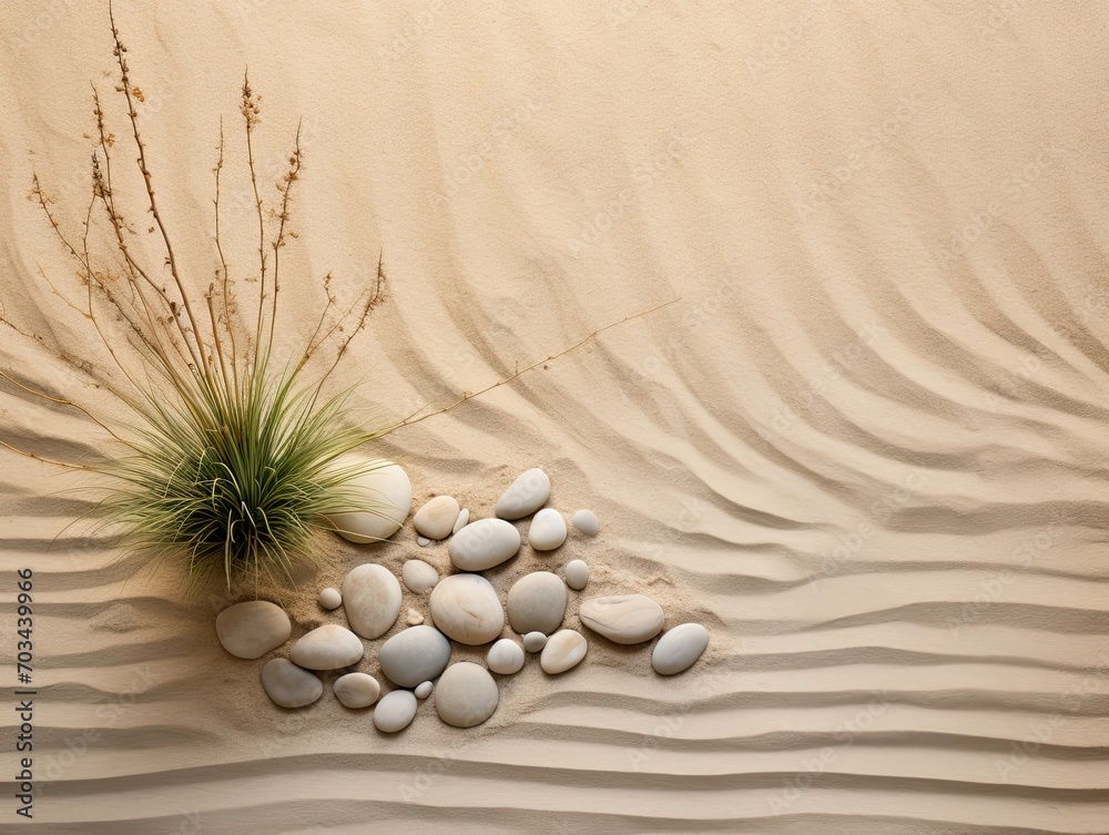 Just a serene, soothing Zen garden Just a serene, soothing Zen garden