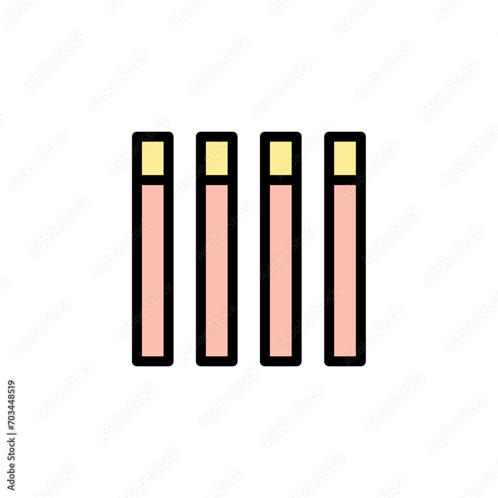 Obraz premium Timber Work Tools Filled Outline Icon